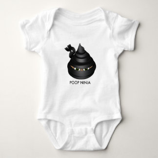 Body Para Bebê Poop Ninja Baby Bodydress