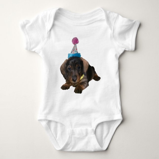 Body Para Bebê Pooper do partido (Frente)