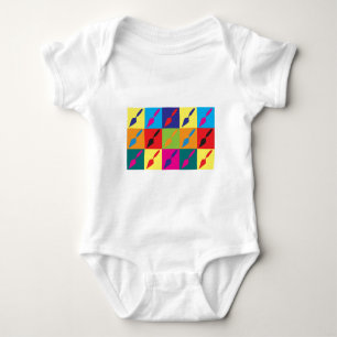 Body Para Bebê Pop art da arqueologia