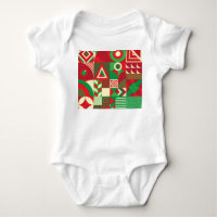 Pop geométrico: Azulejos Abstratos coloridos.