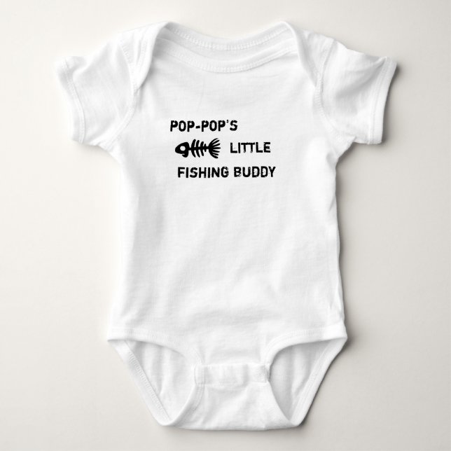 Body Para Bebê pop-pop amigo (Frente)