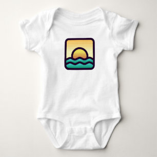 Body Para Bebê Pôr do sol