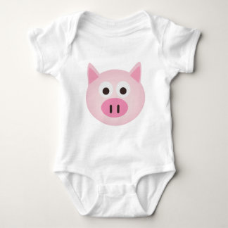 Body Para Bebê Porco