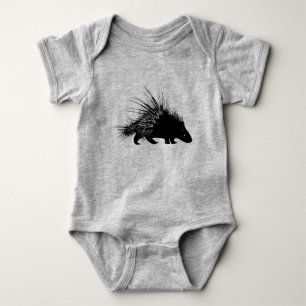 Body Para Bebê Porco- Spiky