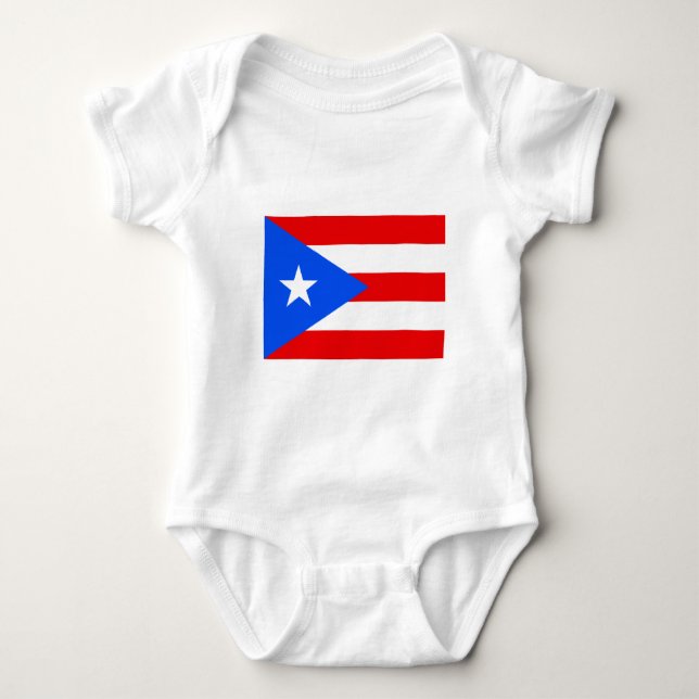 Body Para Bebê Porto Rico (Frente)