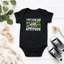 Posso parecer com meu papai, mas tenho a atitude d
