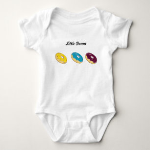 Body Para Bebê Pouca rosquinha - Bodysuit. do jérsei do bebé