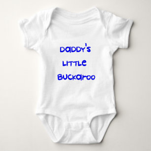 Body Para Bebê Pouco Buckaroo do pai
