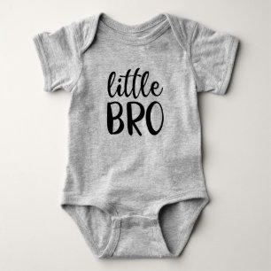 Body Para Bebê Pouco irmão mais novo do Bodysuit do bebê de Bro