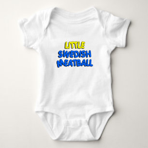 Body Para Bebê Pouco Meatball de sueco