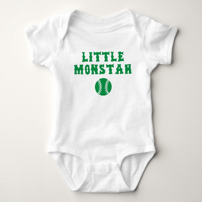 Body Para Bebê Pouco Monstah (Frente)