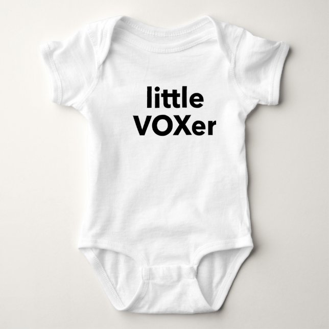 Body Para Bebê Pouco VOXer (Frente)