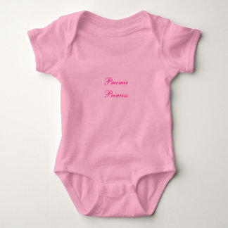 Body Para Bebê Preemie Princess Criança