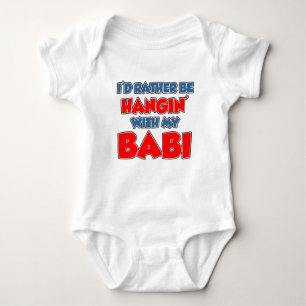 Body Para Bebê Preferencialmente Be Hangin Babi