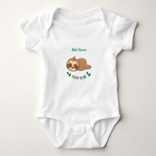 Body Para Bebê Preguiça Para Ser   Citação Engraçada Personalizad
