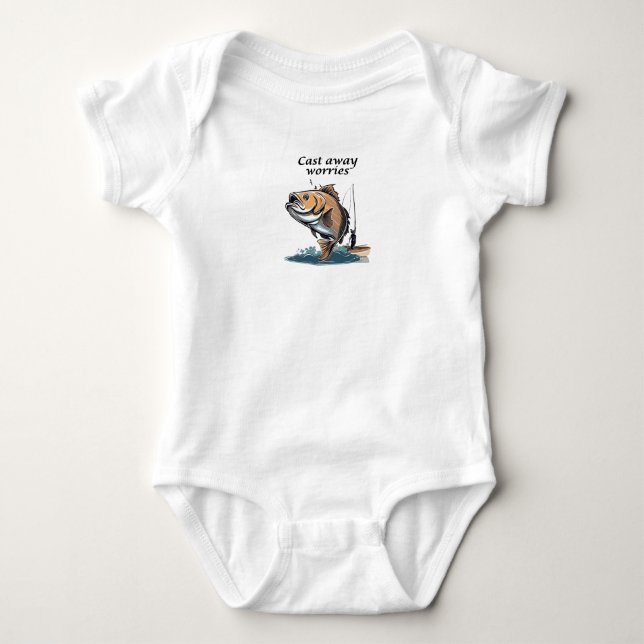 Body Para Bebê Preocupações de Longa Distância (Frente)