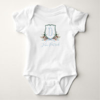 Preppy Southern Blue Duck Boy Baby Chá de fraldas