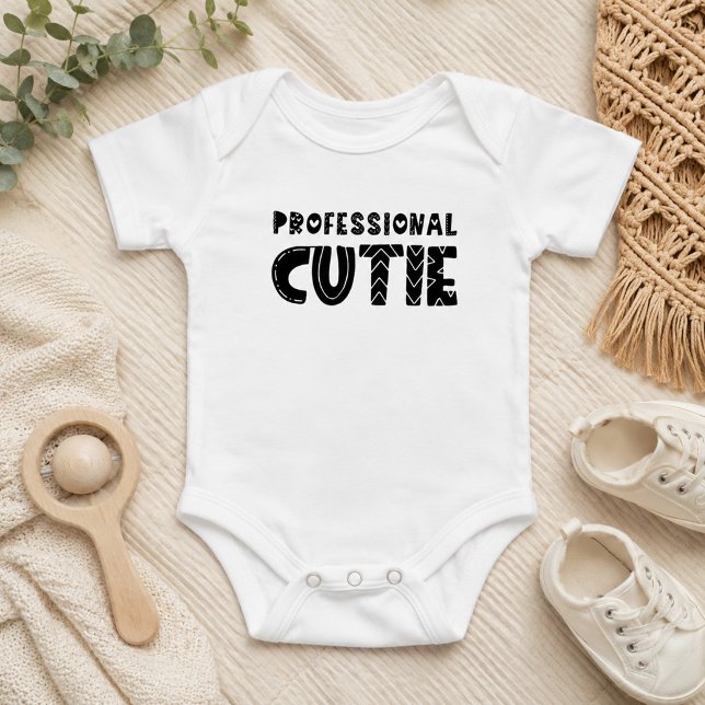 Body Para Bebê Presente de Chuveiro de Bebê Profissional Cutie (Criador carregado)