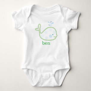 Body Para Bebê Presente do bebê - baleia do bebê
