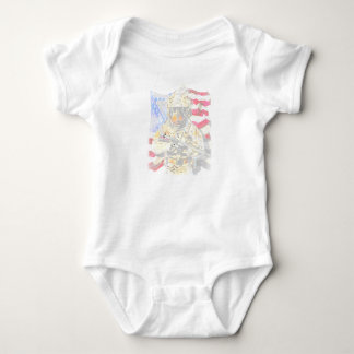 Body Para Bebê Presente no cão | Bebê