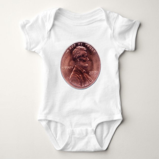 Body Para Bebê Presente numismático (Frente)