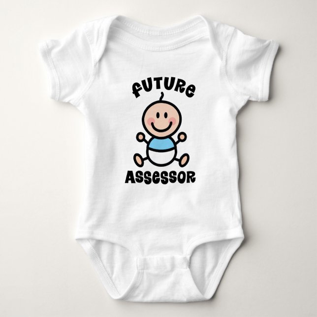 Body Para Bebê Presente para bebê futuros avaliadores (Frente)