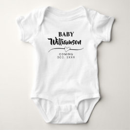 Body Para Bebê Presente para Recém-Nascido - Anúncio Personalizad