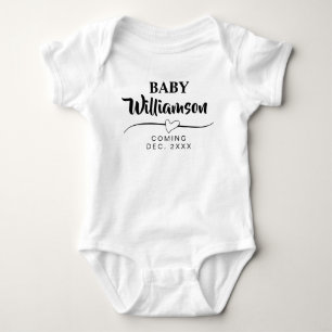 Body Para Bebê Presente para Recém-Nascido - Anúncio Personalizad
