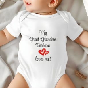 Body Para Bebê Presente Personalizado Da Vovó Excelente - Me Ama,