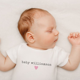 Body Para Bebê Presente Personalizado de Chuveiro de Bebê Sobreno