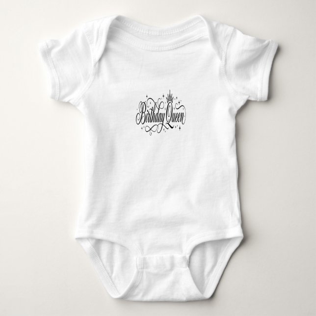 Body Para Bebê Presente Personalizado para Equipe de Aniversário  (Frente)