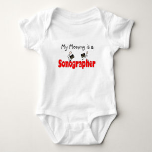 Body Para Bebê Presentes de Sonographer