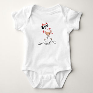 Body Para Bebê Presentes do Dia dos Namorados Mordidas de Amor de