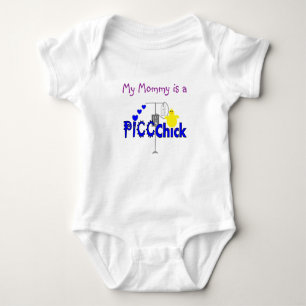 Body Para Bebê Presentes do PINTINHO de PICC (LINHA ENFERMEIRA de