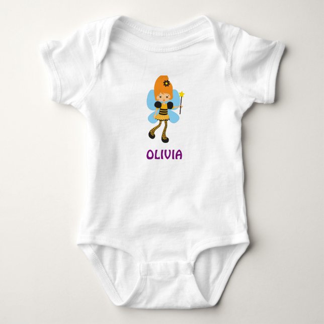Body Para Bebê Presentes e acessórios para bebês OLIVIA divertido (Frente)