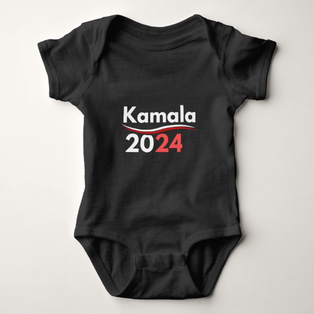Body Para Bebê presidente kamala harris, presidente (Frente)