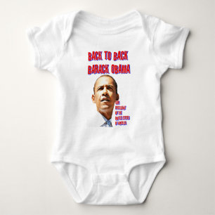 Body Para Bebê PresidenteObama,Voltar para trás_