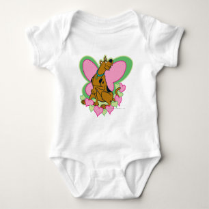 Body Para Bebê Pretty Butterfly Scooby-Doo