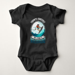 Body Para Bebê Previsão de Wakeboard Water Sports Lover