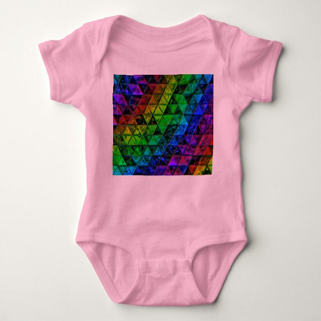 Body Para Bebê Pride Glass (Frente)