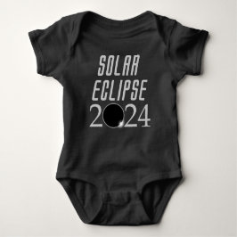 Body Para Bebê Primeira blusa Eclipse Solar Eclipse 2024 do bebê