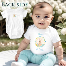 Body Para Bebê Primeira Páscoa Personalizado Bebê Bebê Bebê Bonit