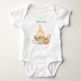 Body Para Bebê Primeiro aniversário do Pequeno Cogumelo