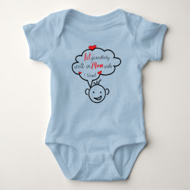 Body Para Bebê Primeiro Bodysuit de Grandbaby
