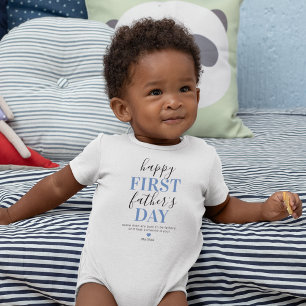 Body Para Bebê Primeiro Dia de os pais