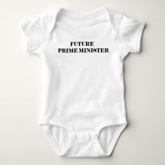 BODY PARA BEBÊ PRIMEIRO MINISTRO FUTURO