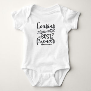 Body Para Bebê Primos Fazem Os Melhores Amigos