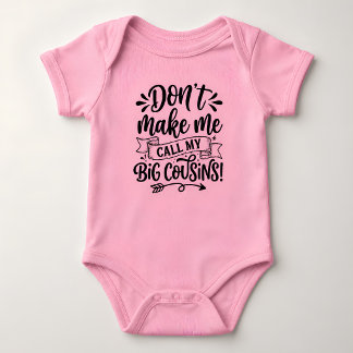 Body Para Bebê Primos Grandes Engraçados