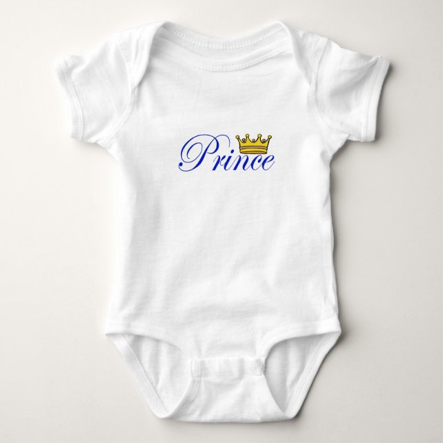 Body Para Bebê Prince Bodydress (Frente)
