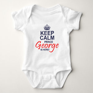 Body Para Bebê Prince George está aqui